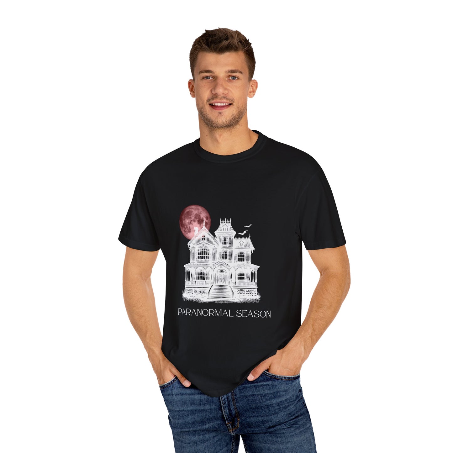 Paranormal Season Unisex Garment-Dyed T-shirt