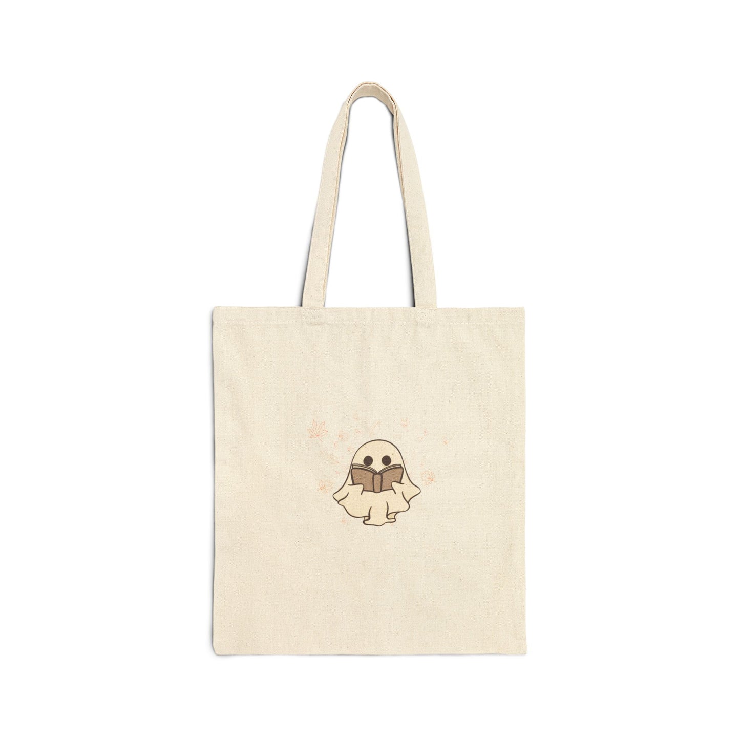 Ghost Cotton Canvas Tote Bag