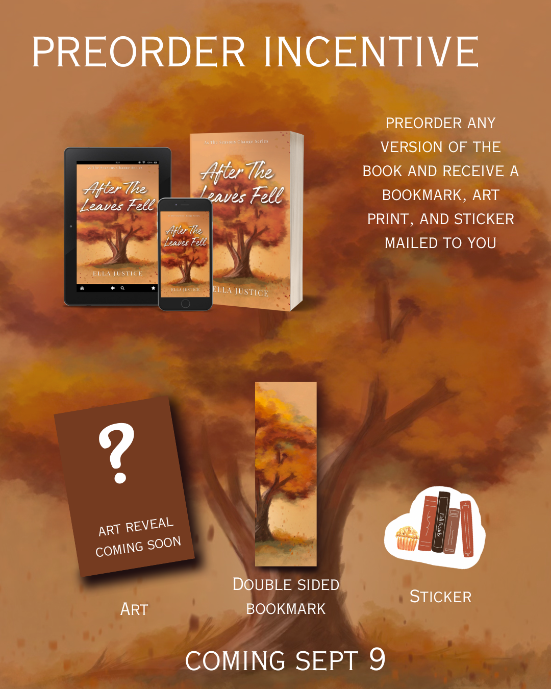 Preorder After The Leaves Fell signed paperback