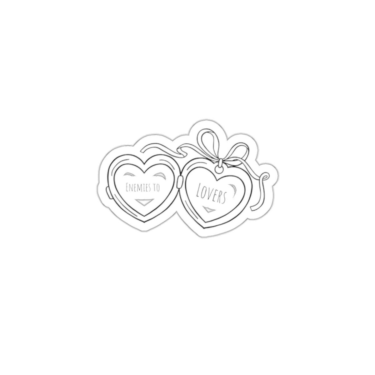 Enemies to Lovers Die-Cut Stickers