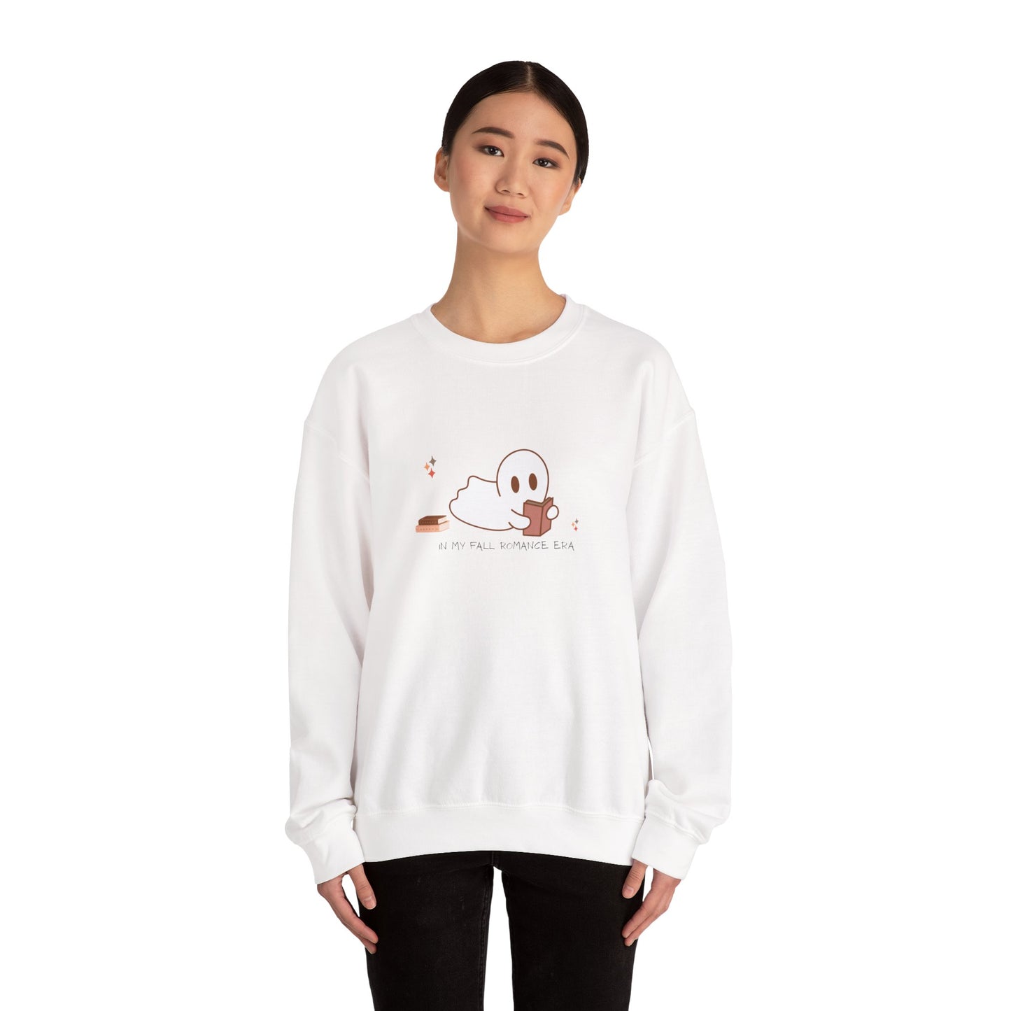 Ghost Reading Unisex Heavy Blend™ Crewneck Sweatshirt