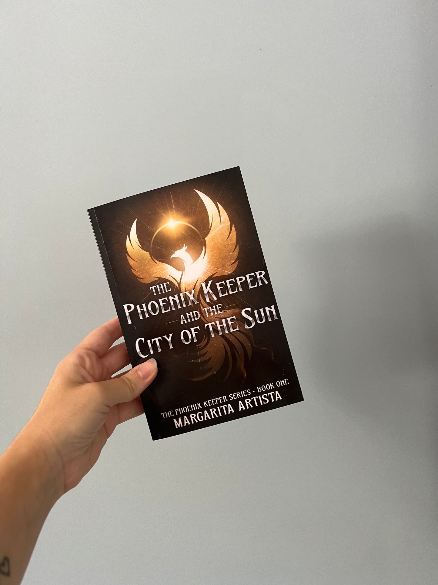 The Phoenix Keeper and the City of the Sun signed paperbacks