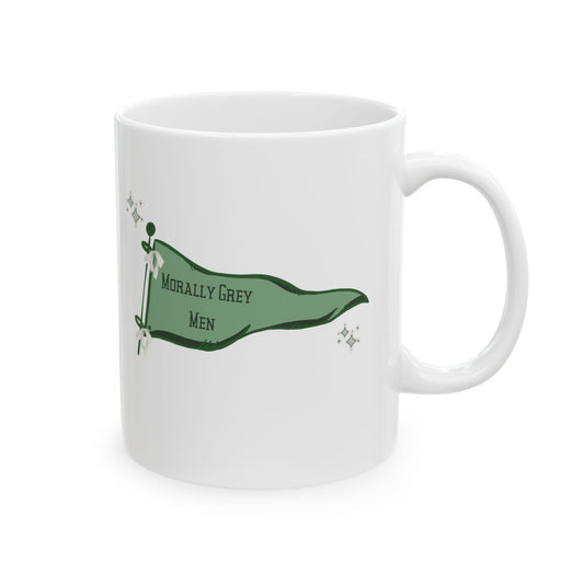 Morally Grey Men Ceramic Mug, (11oz, 15oz)