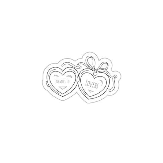 Enemies to Lovers Die-Cut Stickers