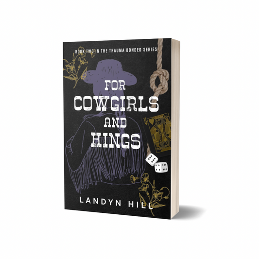 Preorder signed paperback For Cowgirls and Kings