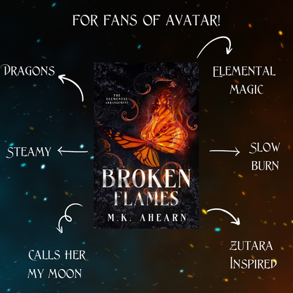 Broken Flames Signed Paperback